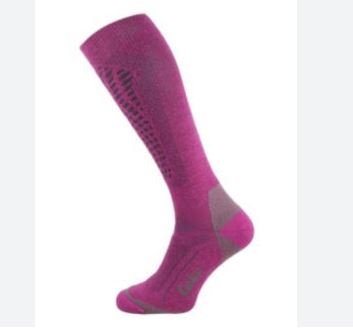 Women's MERINO WOOL SKIING SOCKS - Light Cushion