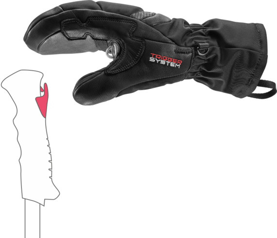 Griffin base 3D women mitt