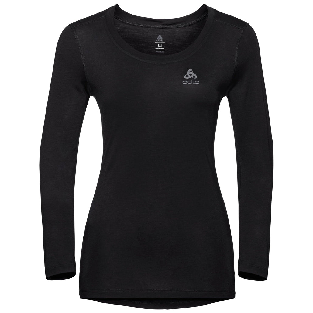 Odlo Women's NATURAL + LIGHT Long-Sleeve Base Layer Top
