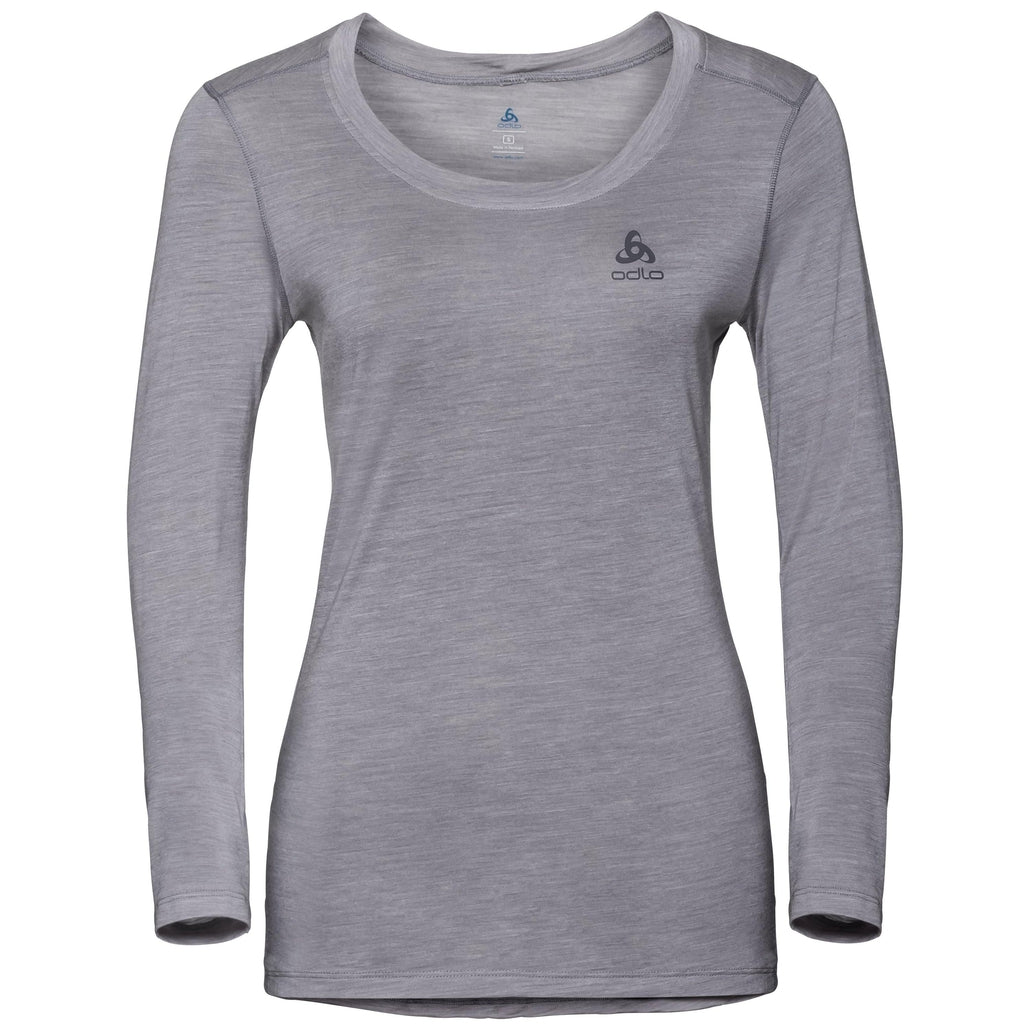 Odlo Women's NATURAL + LIGHT Long-Sleeve Base Layer Top