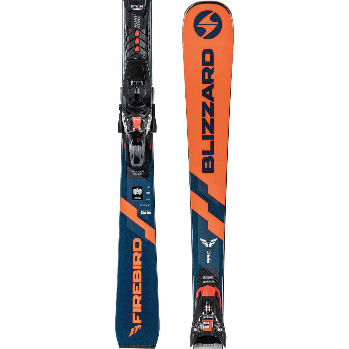 Skis Blizzard Firebird SRC avec fixations Marker X-Cell14