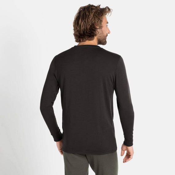 T-shirt à manches longues NATURAL 100% MERINO WARM pour homme