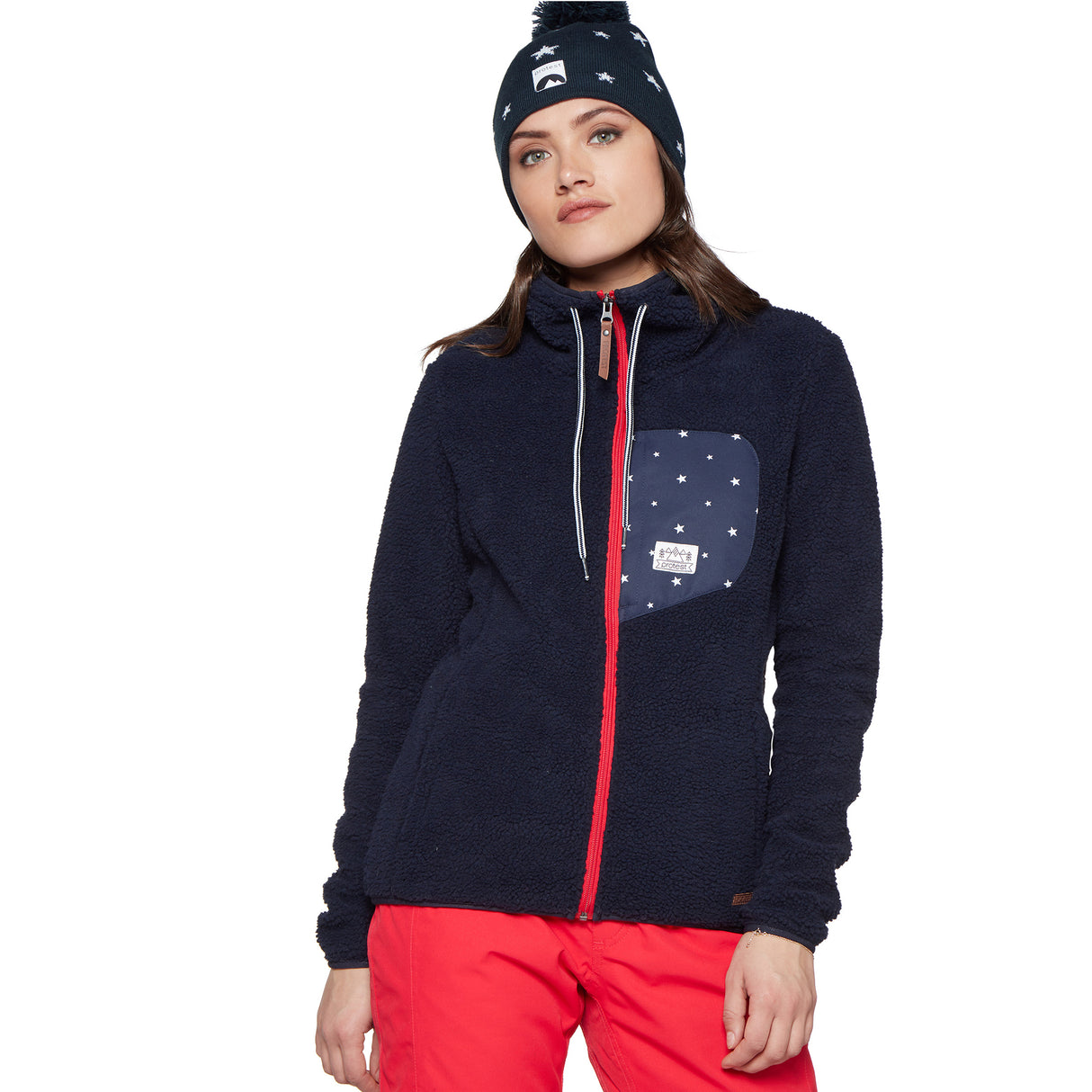 Haut en molleton zippé Baiana