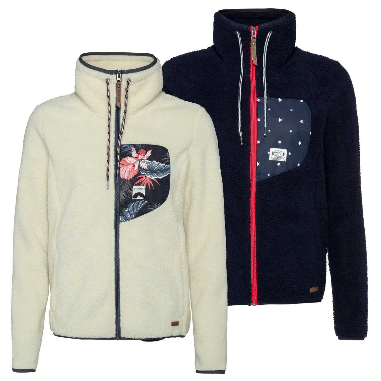 Haut en molleton zippé Baiana