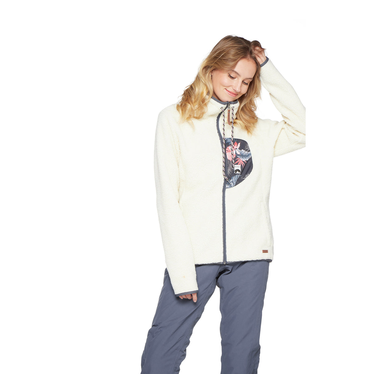 Haut en molleton zippé Baiana