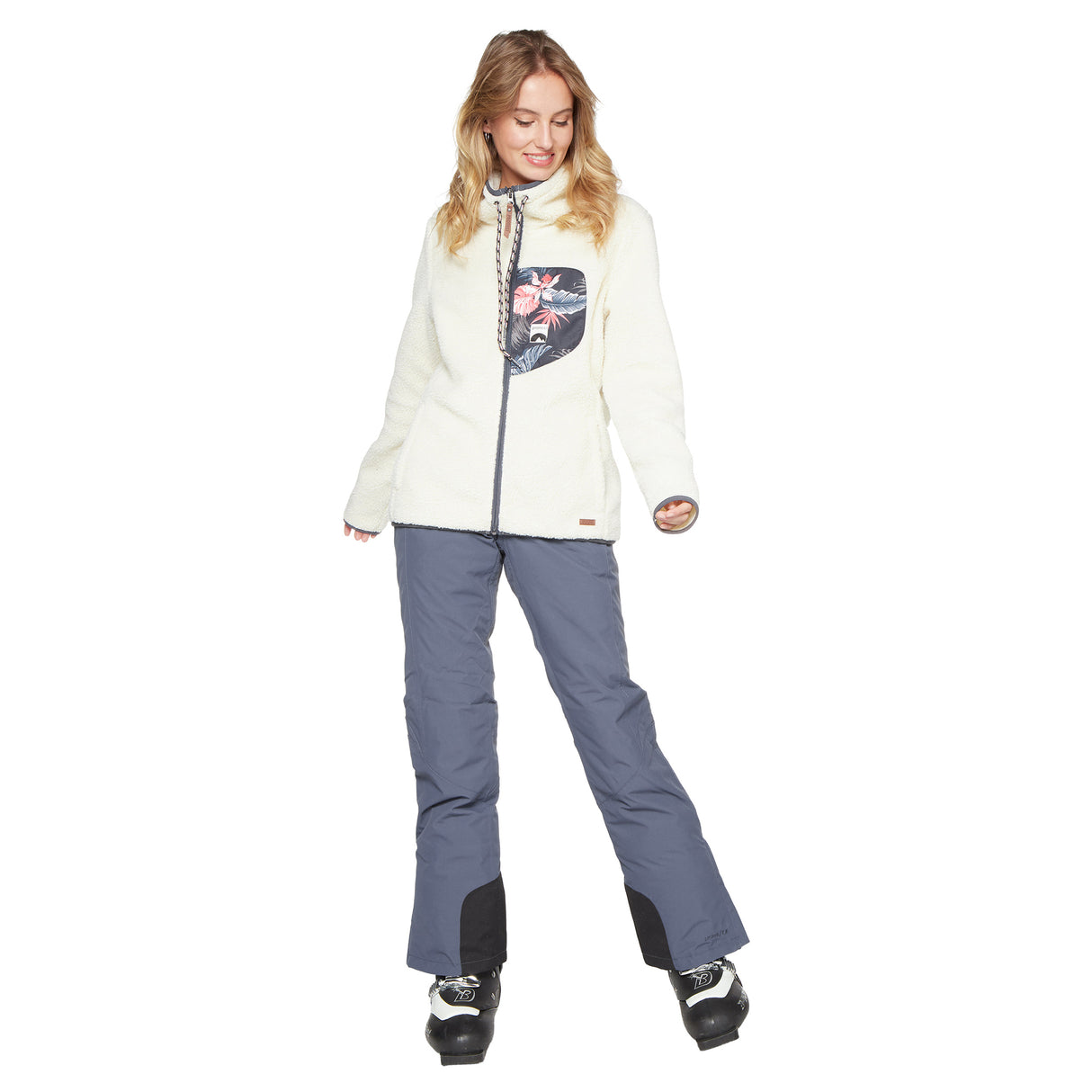 Haut en molleton zippé Baiana