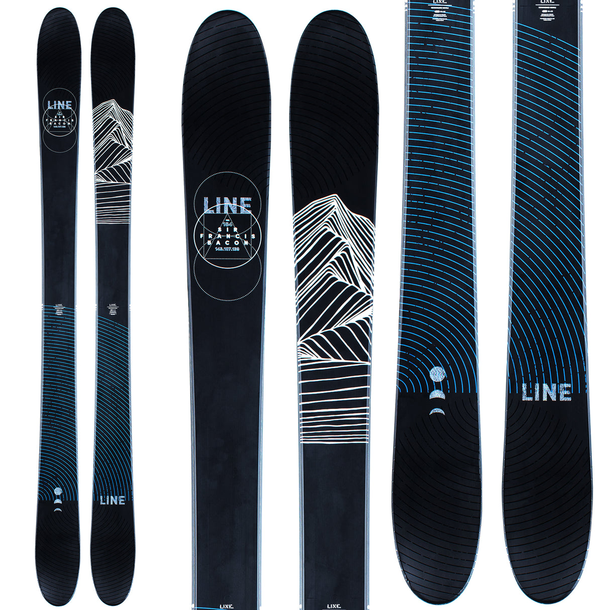 Ligne Sir Francis Bacon Skis