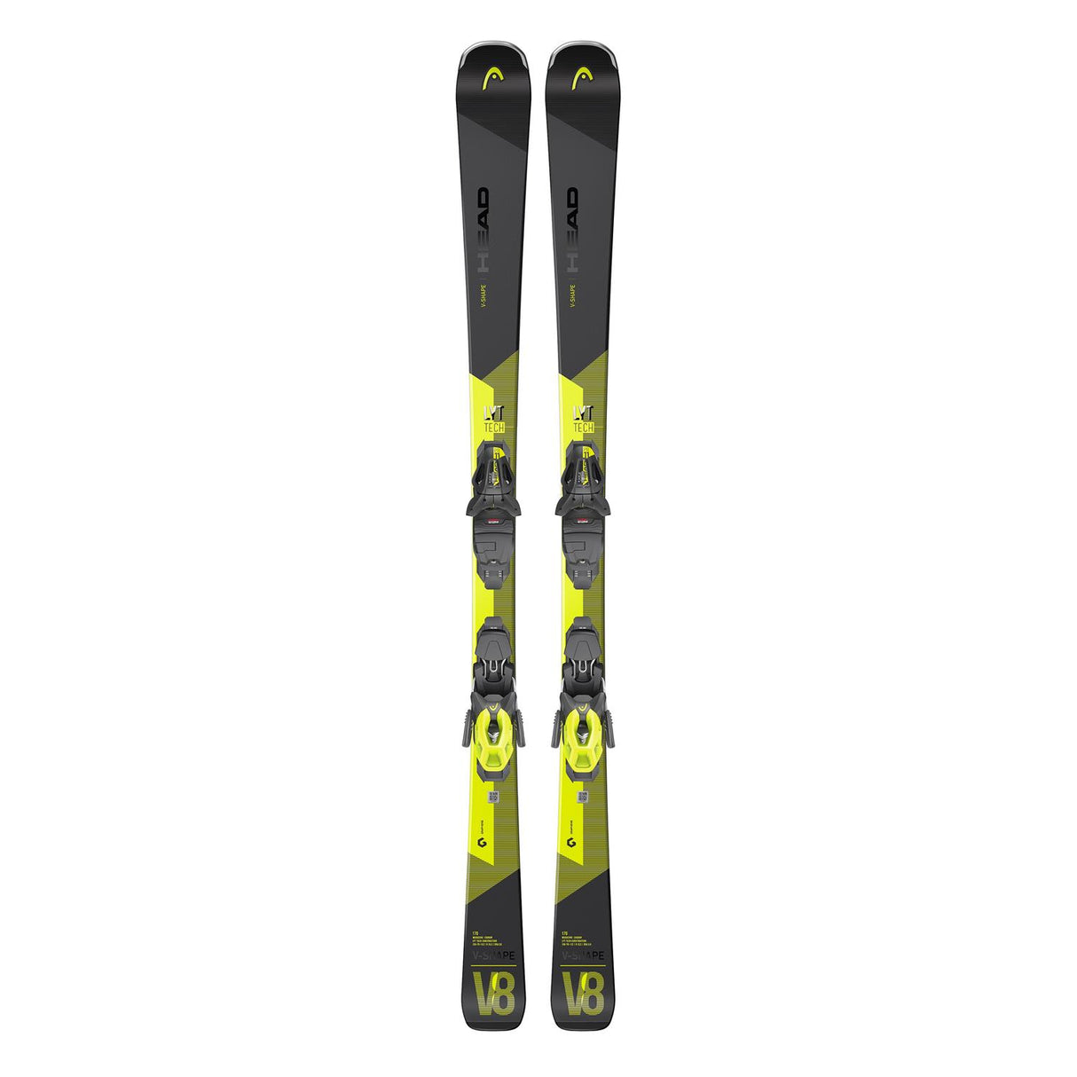 V-Shape V8 Lyt skis including Head PRD12 GW bindings (DISPLAY MODEL)