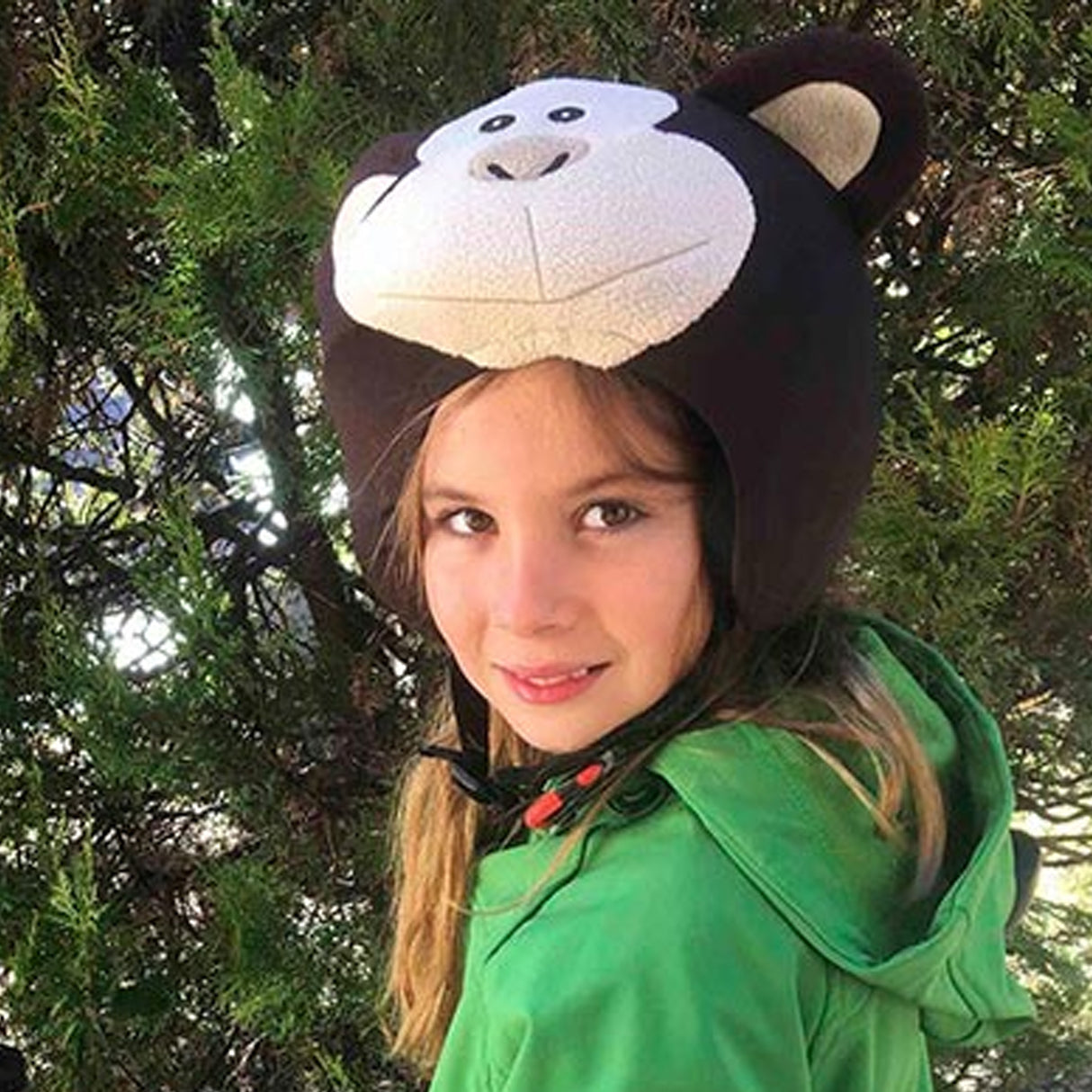 Monkey Helmet Cover