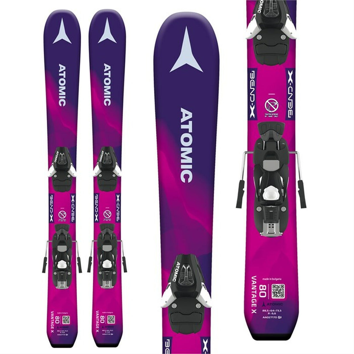 Vantage X Kids Skis w/ Bindings