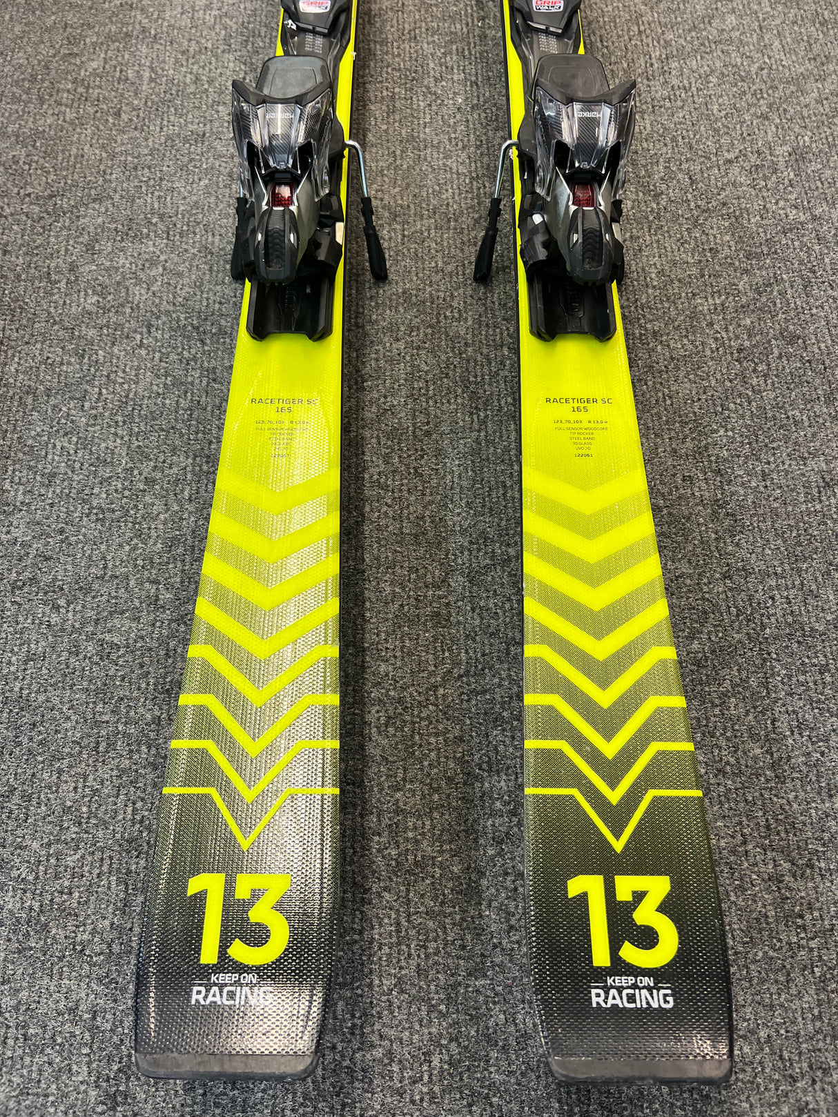 RACETIGER SC EVO Inc, VMOT 12 GW Bindings 22/23 EX DEMO (165cm)