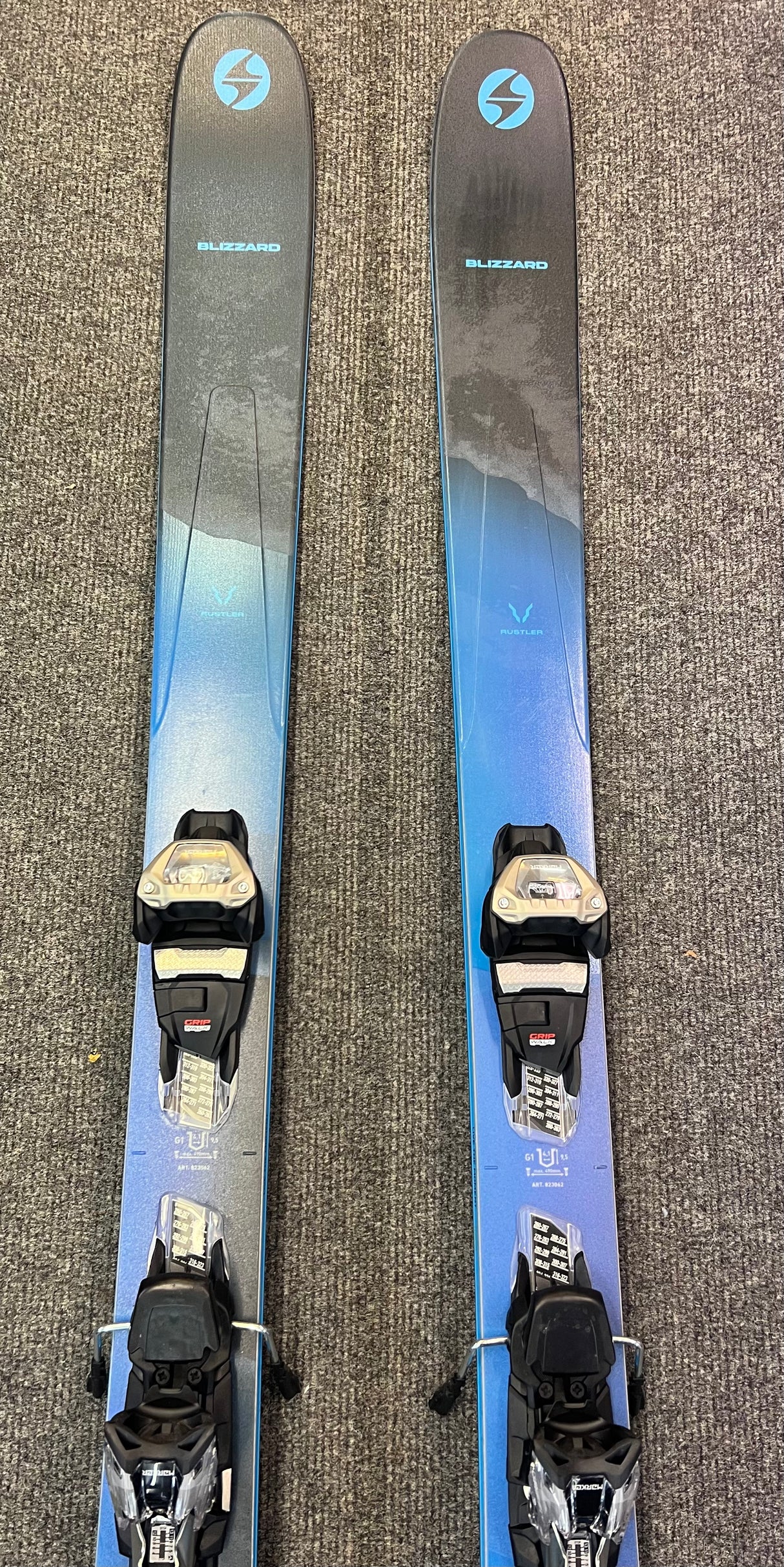 RUSTLER 10 Inc. Marker Griffon Bindings EX DEMO 180cm