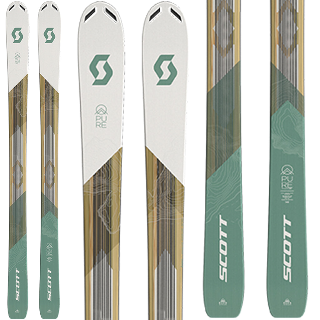 Womens Pure Mission 98 Ti Skis