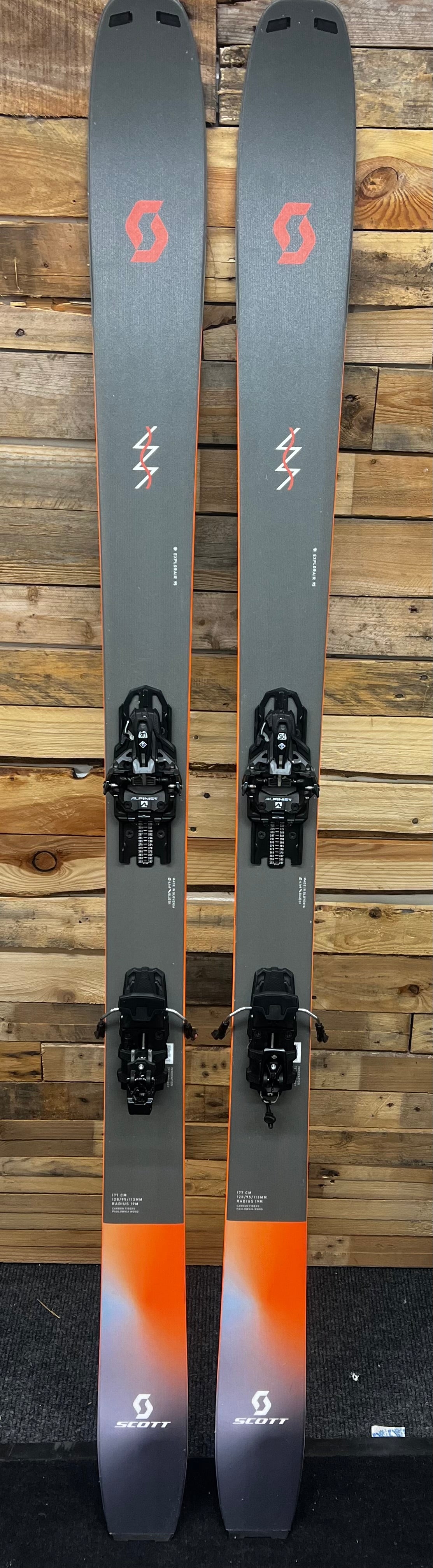 Ex-demo Scott Explorair 95 including Marker Alpinist 10 bindings