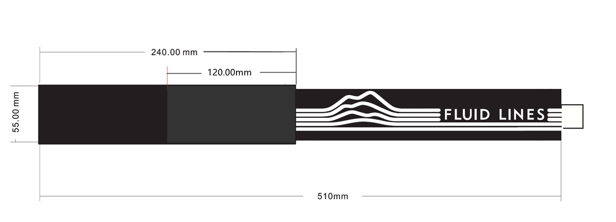 Fluid Lines Ski Ties