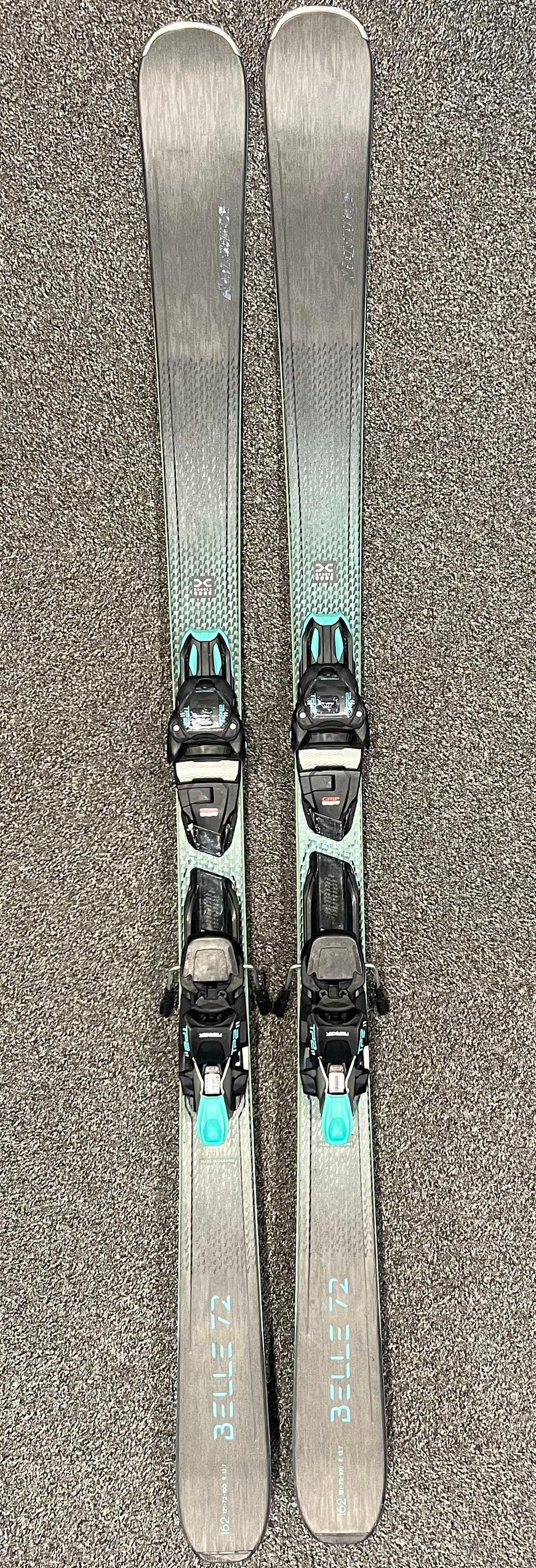 Belle DC 72 Skis Inc. TP2 11 Bindings 24/25 (EX DEMO)