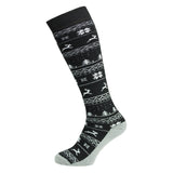 Patterned Performance Ski Sock 25/26