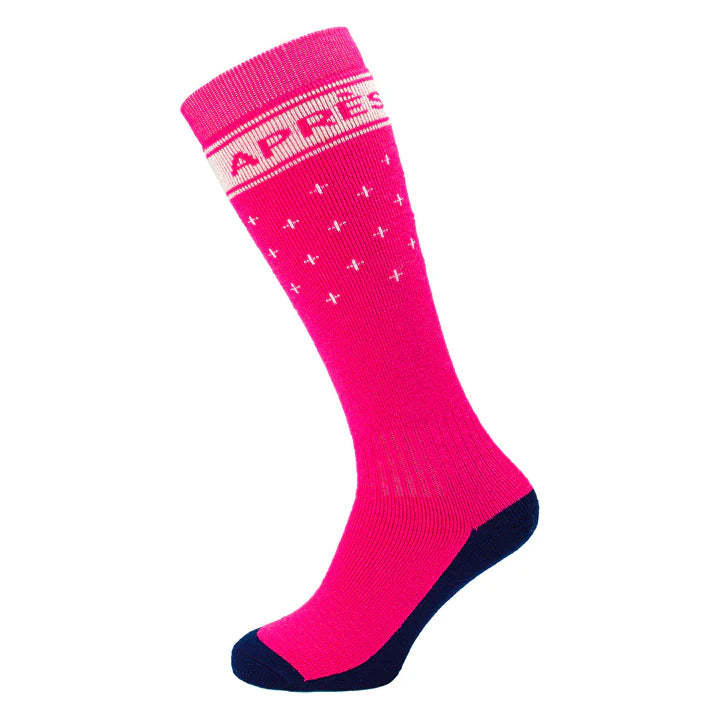Patterned Performance Ski Sock 25/26
