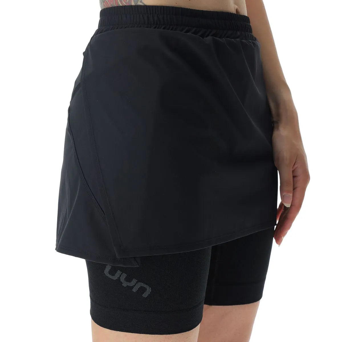 WOMAN RUNNING EXCELERATION PERFORMANCE 2IN1 SKIRT