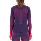 Exceleration running shirt long sleve zip up women