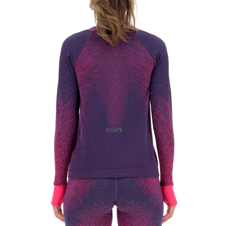 Exceleration running shirt long sleve zip up women