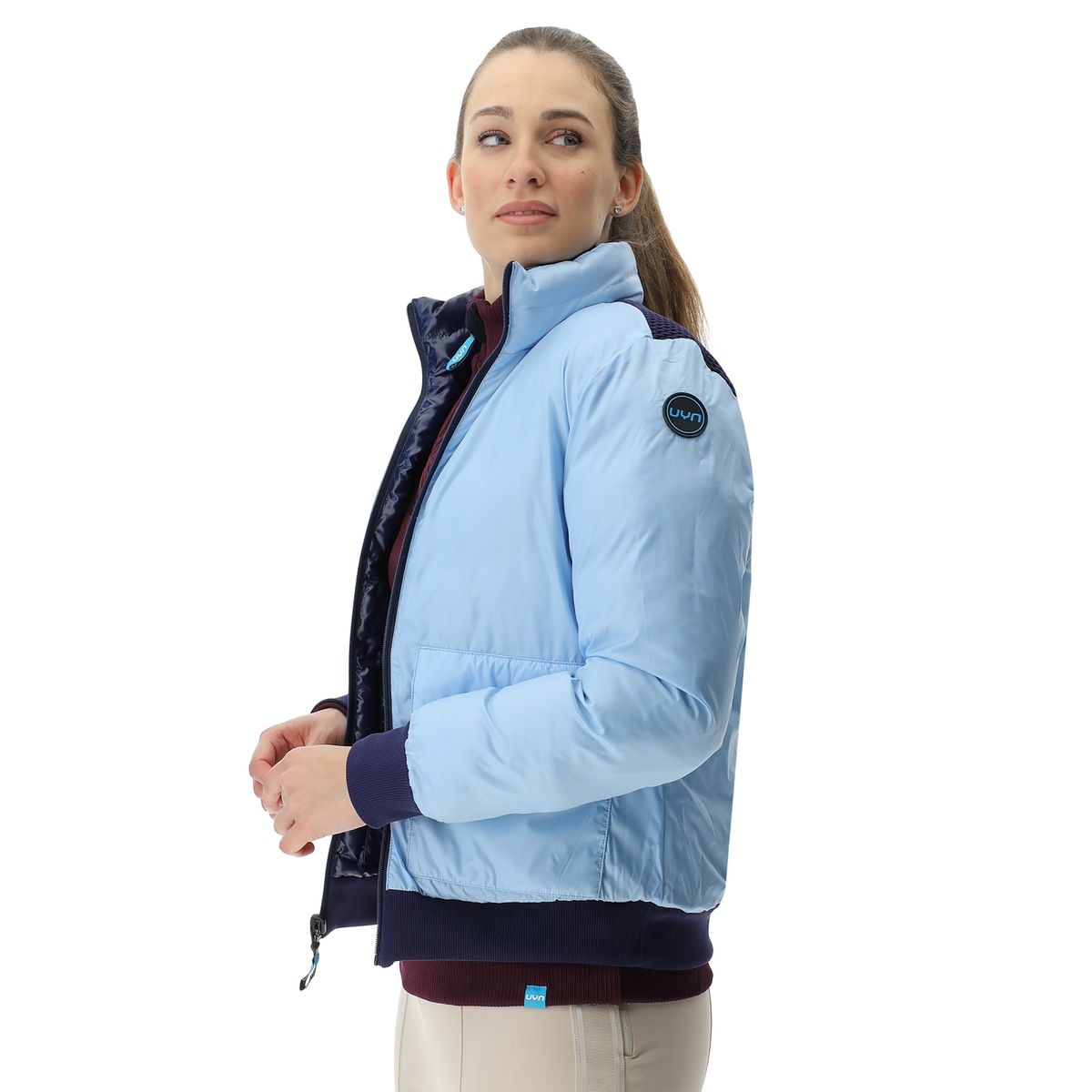 UYN WOMAN GEMINI REVERSIBLE JACKET FULL ZIP