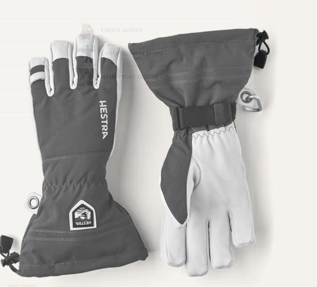 Army Leather Heli Ski-5 Finger
