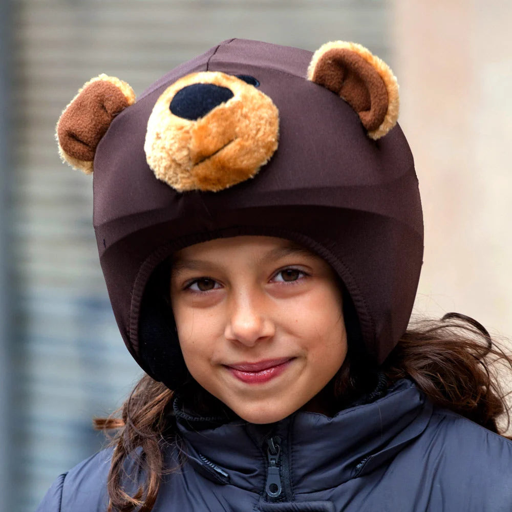 Teddy Bear Helmet Cover