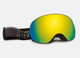 XPR Matt Black/Revo Gold Goggles 23/24