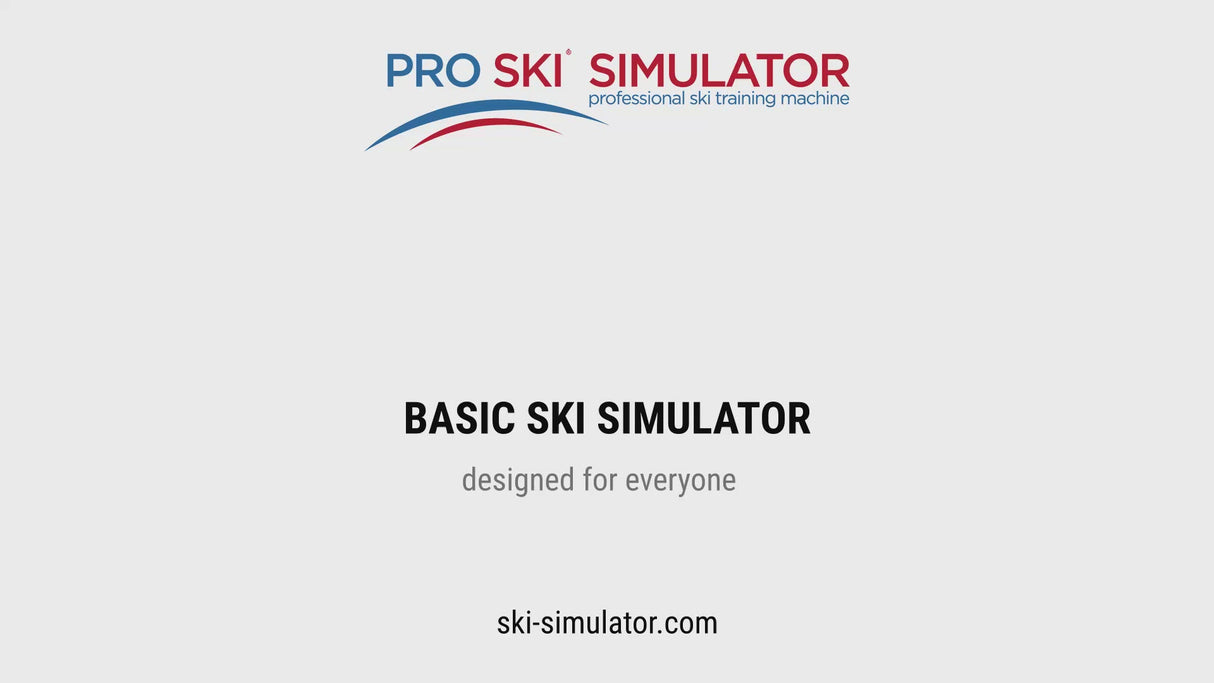 Simulateur de ski de base