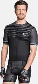 Men's ZEROWEIGHT CERAMICOOL PRO Full-Zip Short-Sleeve Cycling Jersey