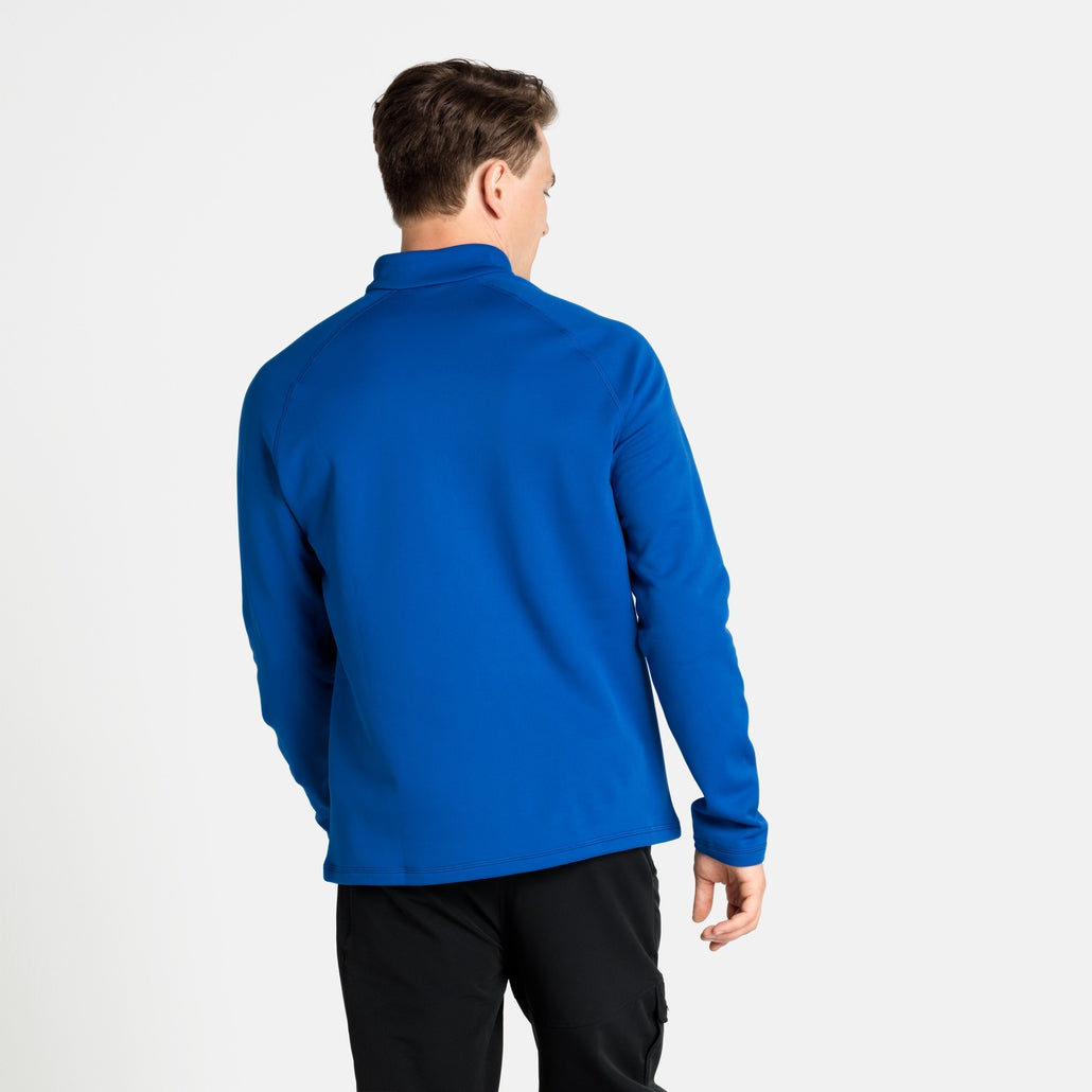 The Besso long sleeve mid layer half zip