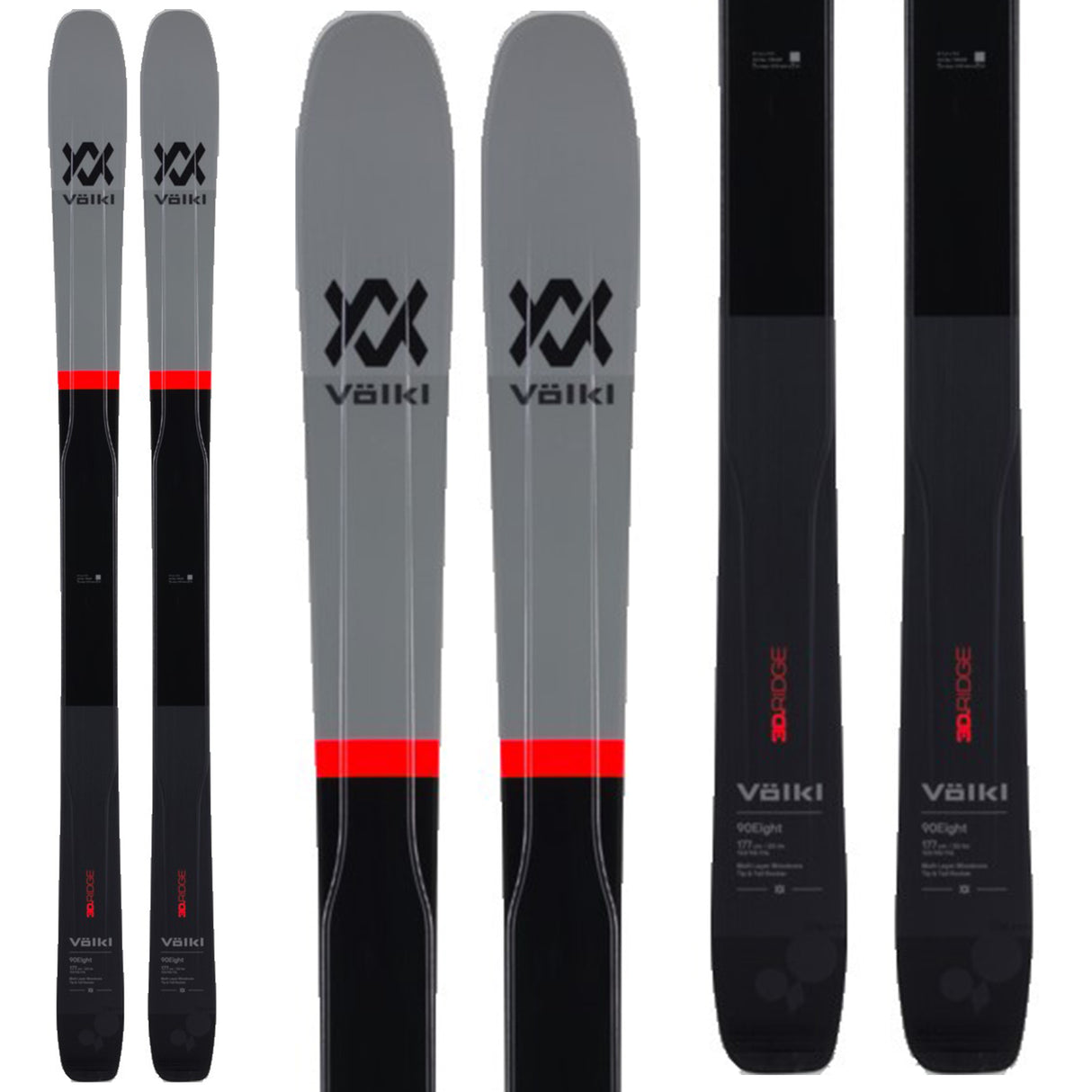 Volkl 90Eight Skis All Mountain / Freeride 