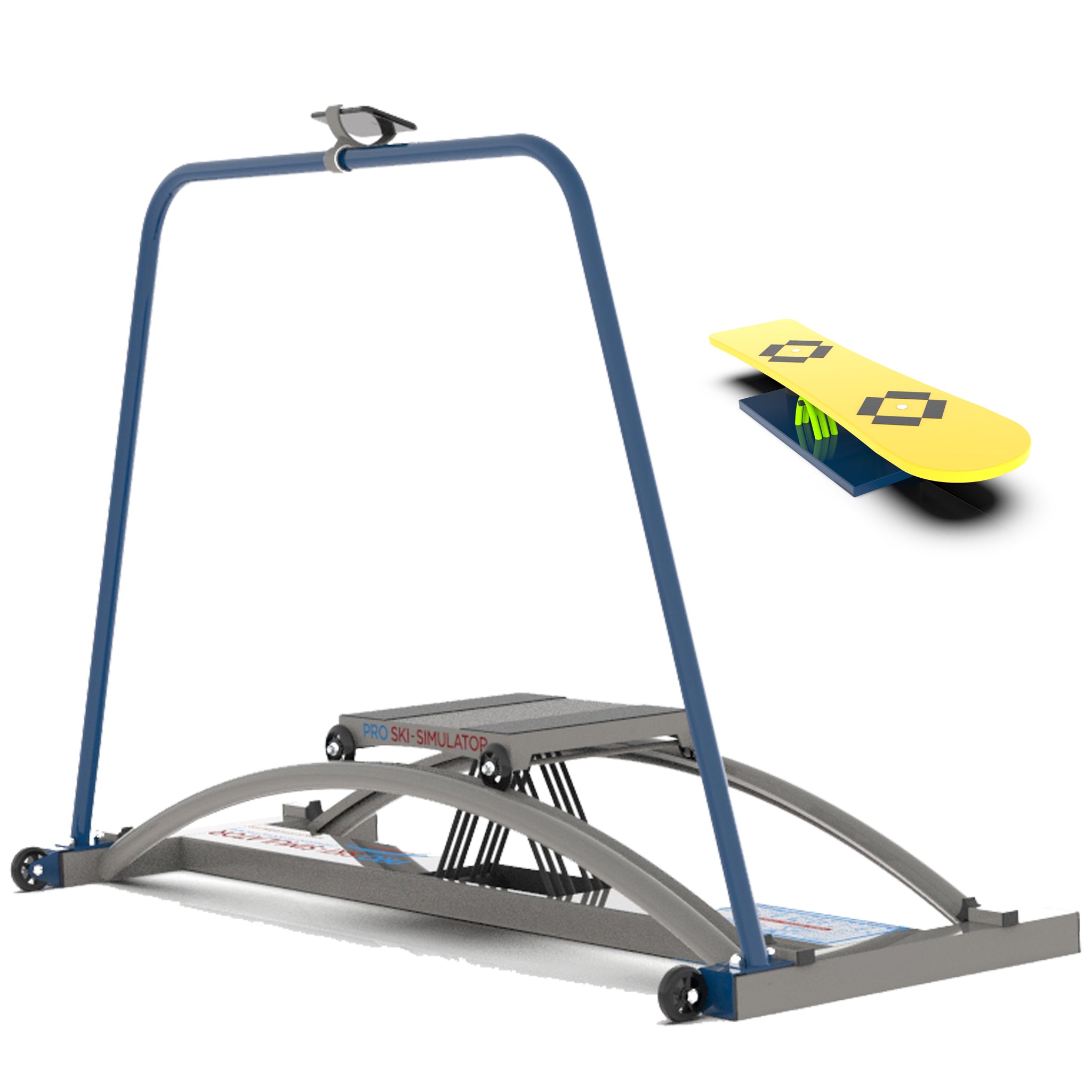 Basic Premium Ski Simulator With F Type Module Snowboard