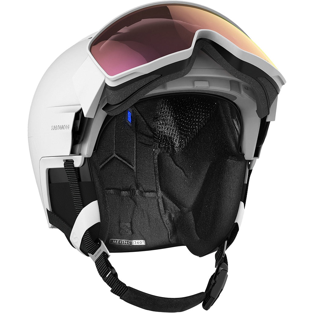 Salomon Driver Prime Sigma Plus Salomon Visor Helmet two lens EPS40 – Ski  Exchange