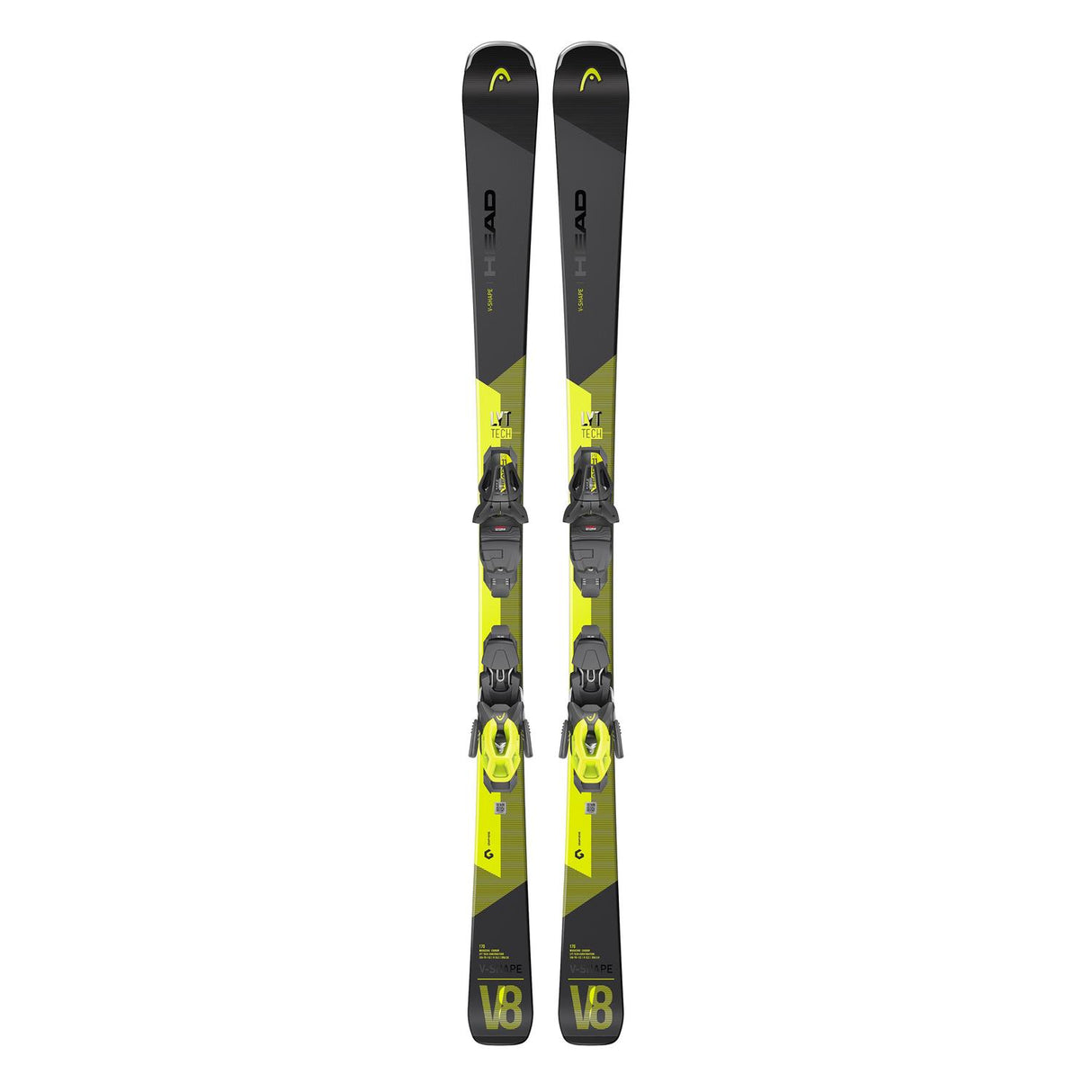 V-Shape V8 Lyt skis including Head PRD12 GW bindings (DISPLAY MODEL)