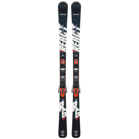 Skis compacts Rossignol React R6 avec fixation Xpress 11