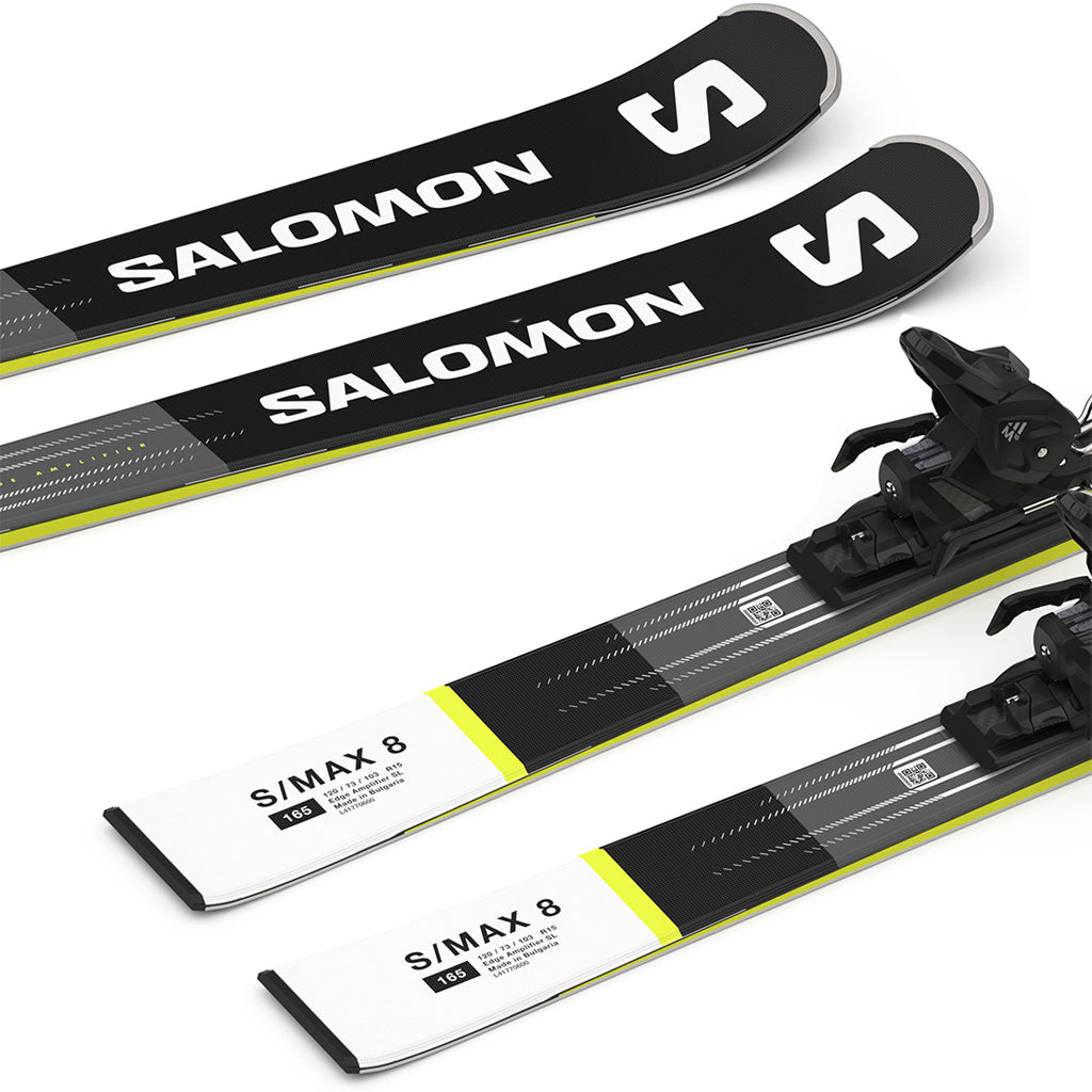 Skis S/Max 8 avec fixations M10