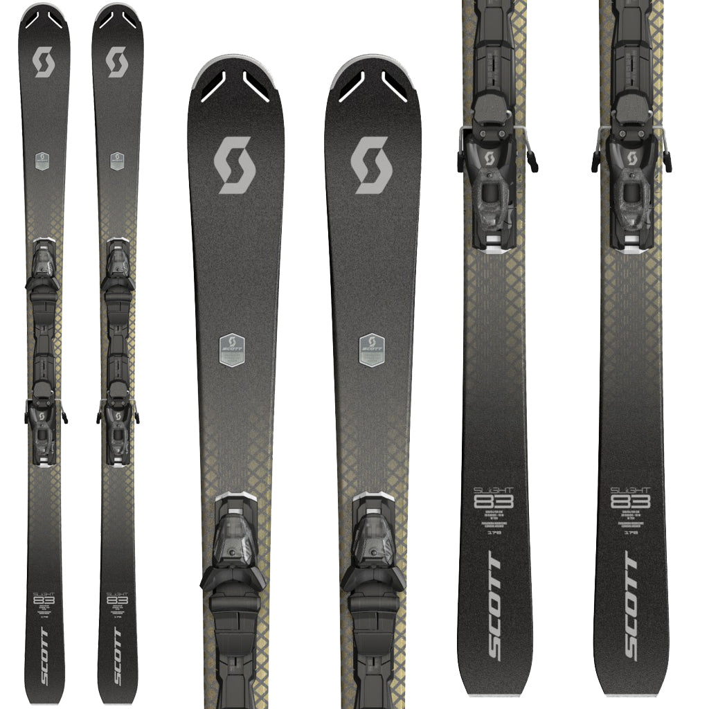 Skis Slight 83 avec fixations Scott M10